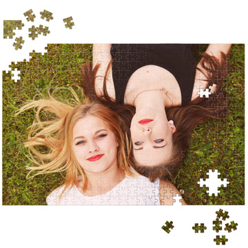 Custom Photo Puzzle Gift for Sisters Personalized Picture Puzzle Custom Picture Jigsaw Puzzle Best Friend Gift