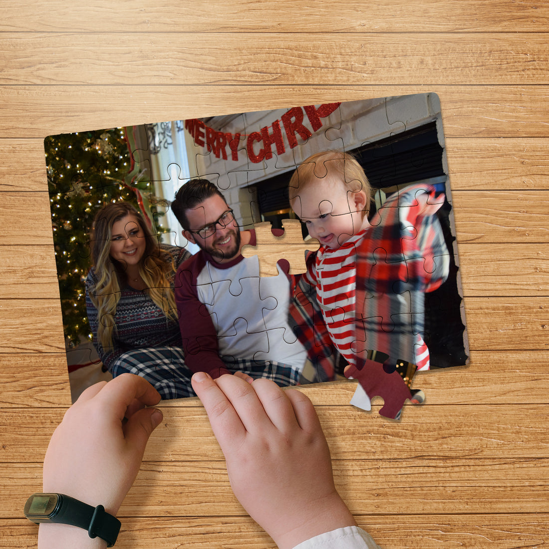 Personalized Picture Puzzle Custom Photo Puzzle Personalize Your Own Photo Puzzle Christmas Gift for Family and Friend
